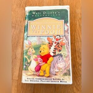 Disney Winnie the Pooh VHS | Walt Disney Masterpiece Collection